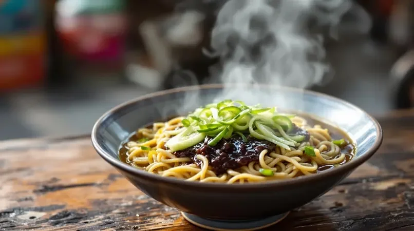 街边老字号炸酱面，一碗解乡愁 - 小小影院美食短视频封面